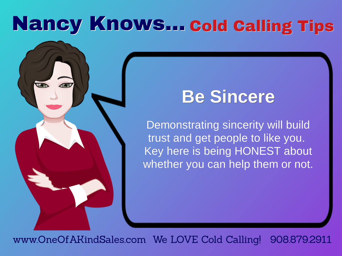 Be Sincere