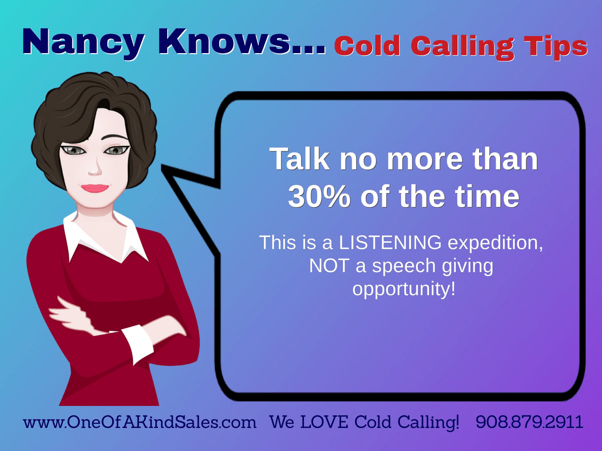 Talk no more than 30% of the time