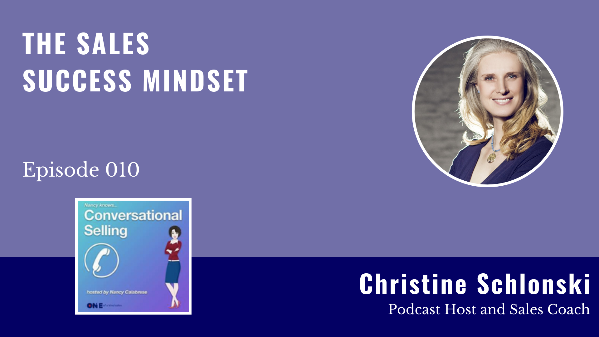 Christine Schlonski | The Sales Success Mindset
